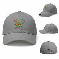 Autism Acceptance Baseball Cat Baseball Cap It Is Ok To Be Different