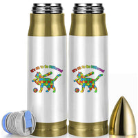 Autism Acceptance Baseball Cat Bullet Tumbler It Is Ok To Be Different
