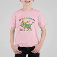 Autism Acceptance Baseball Cat T Shirt For Kid It Is Ok To Be Different