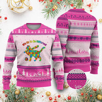 Autism Acceptance Baseball Cat Ugly Christmas Sweater It Is Ok To Be Different