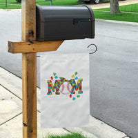 Autism Acceptance Baseball Mom Garden Flag Proud Mom Inclusive Support Graphic