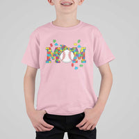 Autism Acceptance Baseball Mom T Shirt For Kid Proud Mom Inclusive Support Graphic