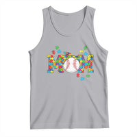 Autism Acceptance Baseball Mom Tank Top Proud Mom Inclusive Support Graphic