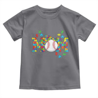 Autism Acceptance Baseball Mom Toddler T Shirt Proud Mom Inclusive Support Graphic