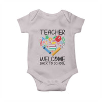 Teacher Welcome Back To School Baby Onesie Cute Classroom Gift - Wonder Print Shop