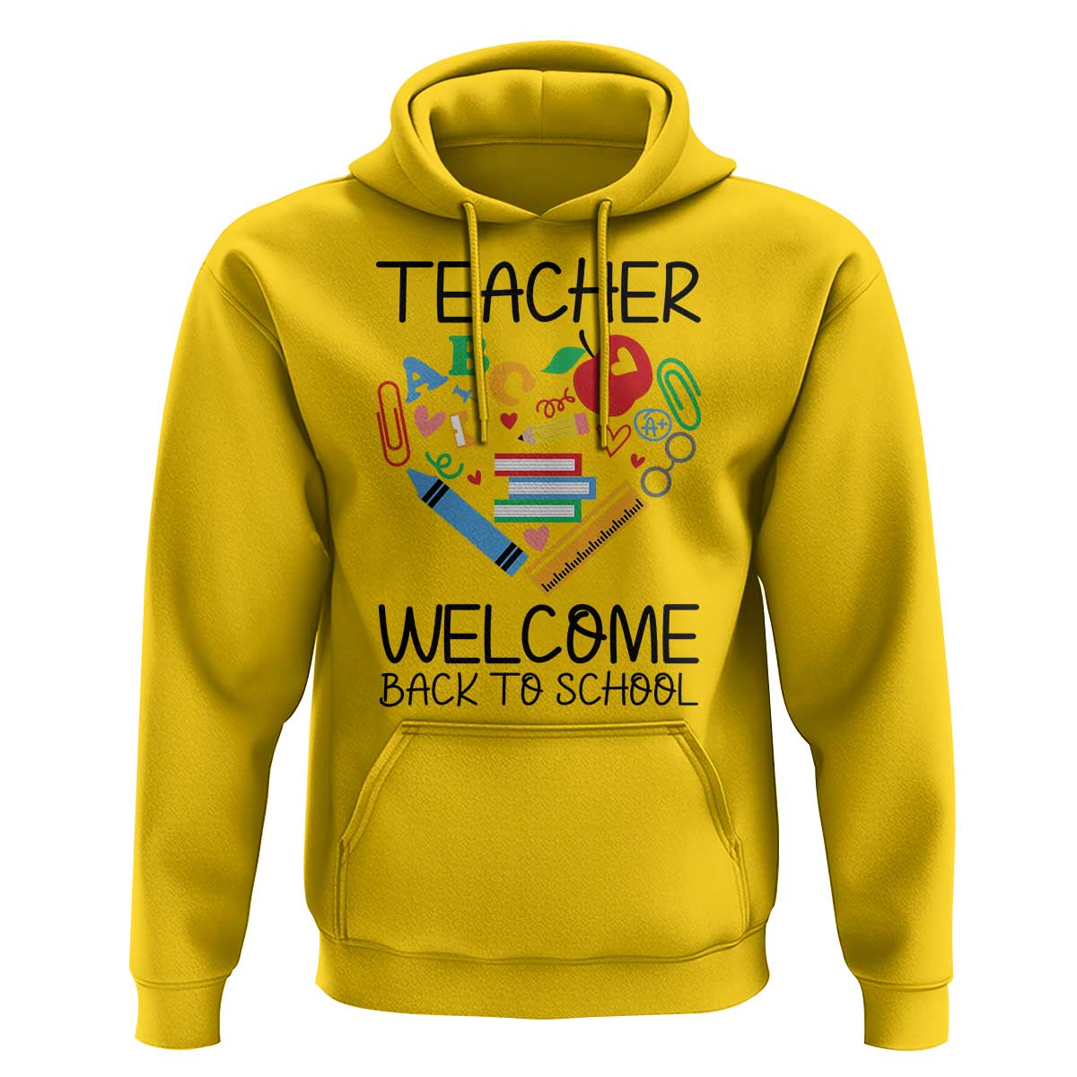 Teacher Welcome Back To School Hoodie Cute Classroom Gift - Wonder Print Shop