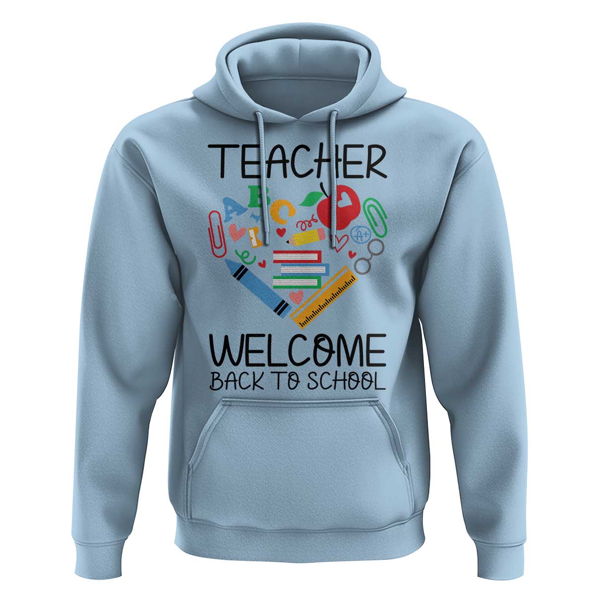 Teacher Welcome Back To School Hoodie Cute Classroom Gift - Wonder Print Shop