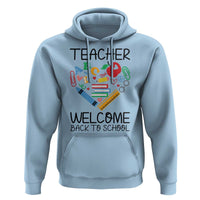 Teacher Welcome Back To School Hoodie Cute Classroom Gift - Wonder Print Shop