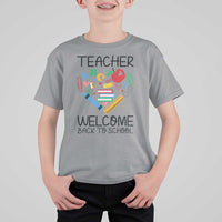 Teacher Welcome Back To School T Shirt For Kid Cute Classroom Gift - Wonder Print Shop
