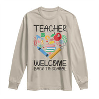 Teacher Welcome Back To School Long Sleeve Shirt Cute Classroom Gift - Wonder Print Shop