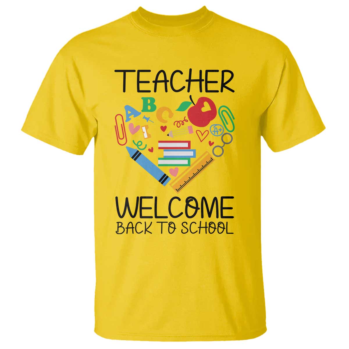Teacher Welcome Back To School T Shirt Cute Classroom Gift - Wonder Print Shop