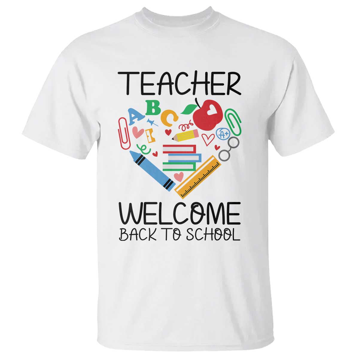 Teacher Welcome Back To School T Shirt Cute Classroom Gift - Wonder Print Shop