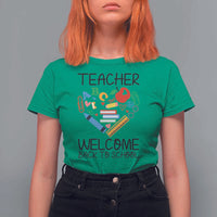 Teacher Welcome Back To School T Shirt For Women Cute Classroom Gift - Wonder Print Shop