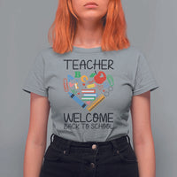Teacher Welcome Back To School T Shirt For Women Cute Classroom Gift - Wonder Print Shop