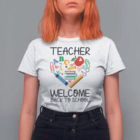 Teacher Welcome Back To School T Shirt For Women Cute Classroom Gift - Wonder Print Shop