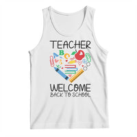 Teacher Welcome Back To School Tank Top Cute Classroom Gift - Wonder Print Shop