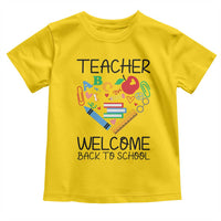 Teacher Welcome Back To School Toddler T Shirt Cute Classroom Gift - Wonder Print Shop