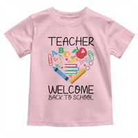 Teacher Welcome Back To School Toddler T Shirt Cute Classroom Gift - Wonder Print Shop