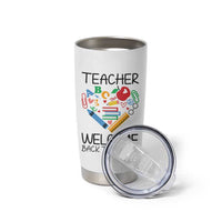Teacher Welcome Back To School Tumbler Cup Cute Classroom Gift