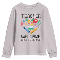Teacher Welcome Back To School Youth Sweatshirt Cute Classroom Gift - Wonder Print Shop