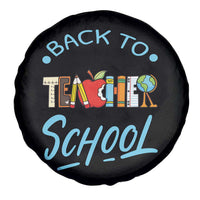Back To School Teacher Life Funny Educator Gift Spare Tire Cover - Wonder Print Shop