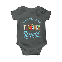 Back To School Teacher Life Funny Educator Gift Baby Onesie - Wonder Print Shop