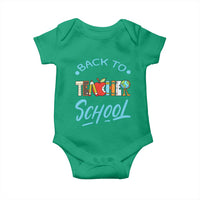 Back To School Teacher Life Funny Educator Gift Baby Onesie - Wonder Print Shop