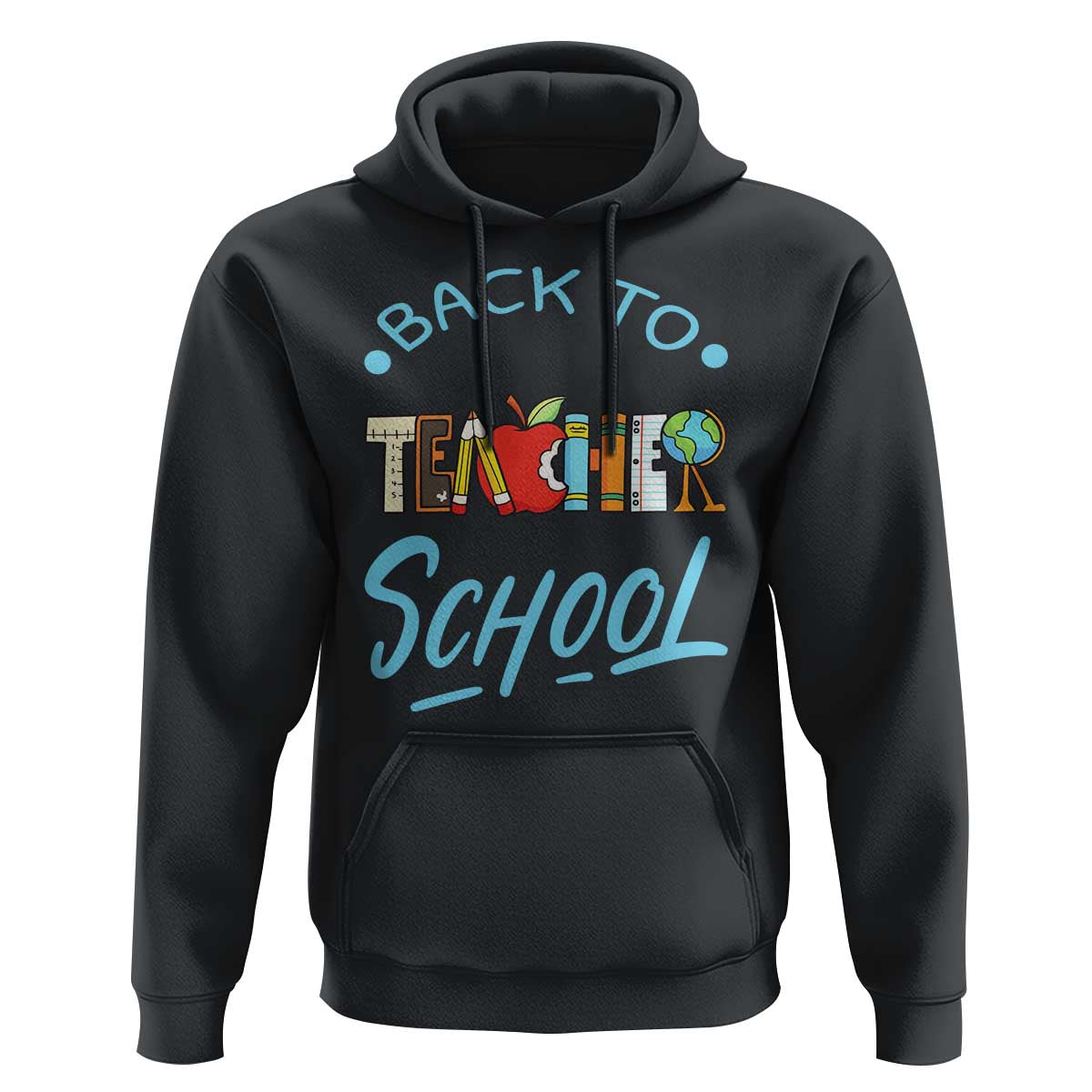Back To School Teacher Life Funny Educator Gift Hoodie - Wonder Print Shop