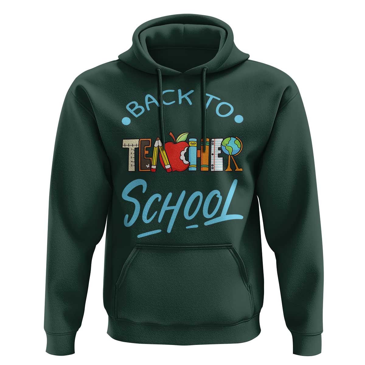 Back To School Teacher Life Funny Educator Gift Hoodie - Wonder Print Shop