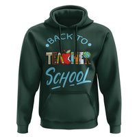 Back To School Teacher Life Funny Educator Gift Hoodie - Wonder Print Shop