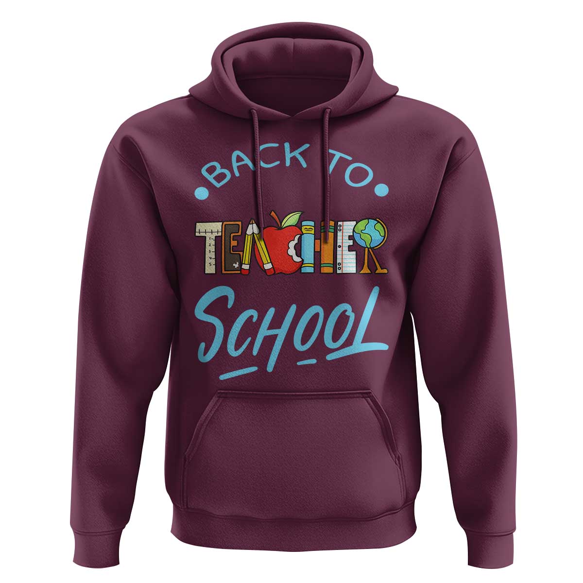 Back To School Teacher Life Funny Educator Gift Hoodie - Wonder Print Shop