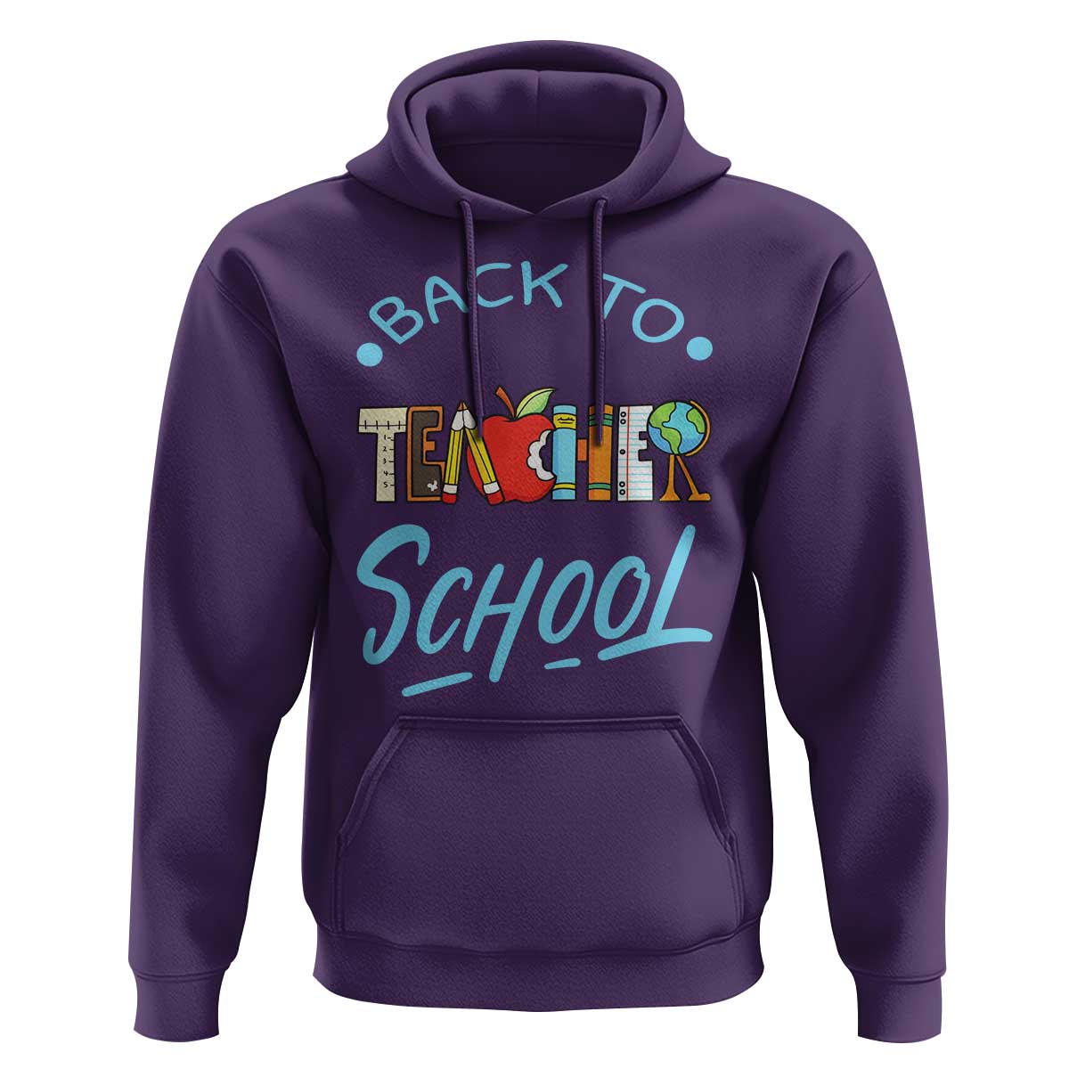 Back To School Teacher Life Funny Educator Gift Hoodie - Wonder Print Shop