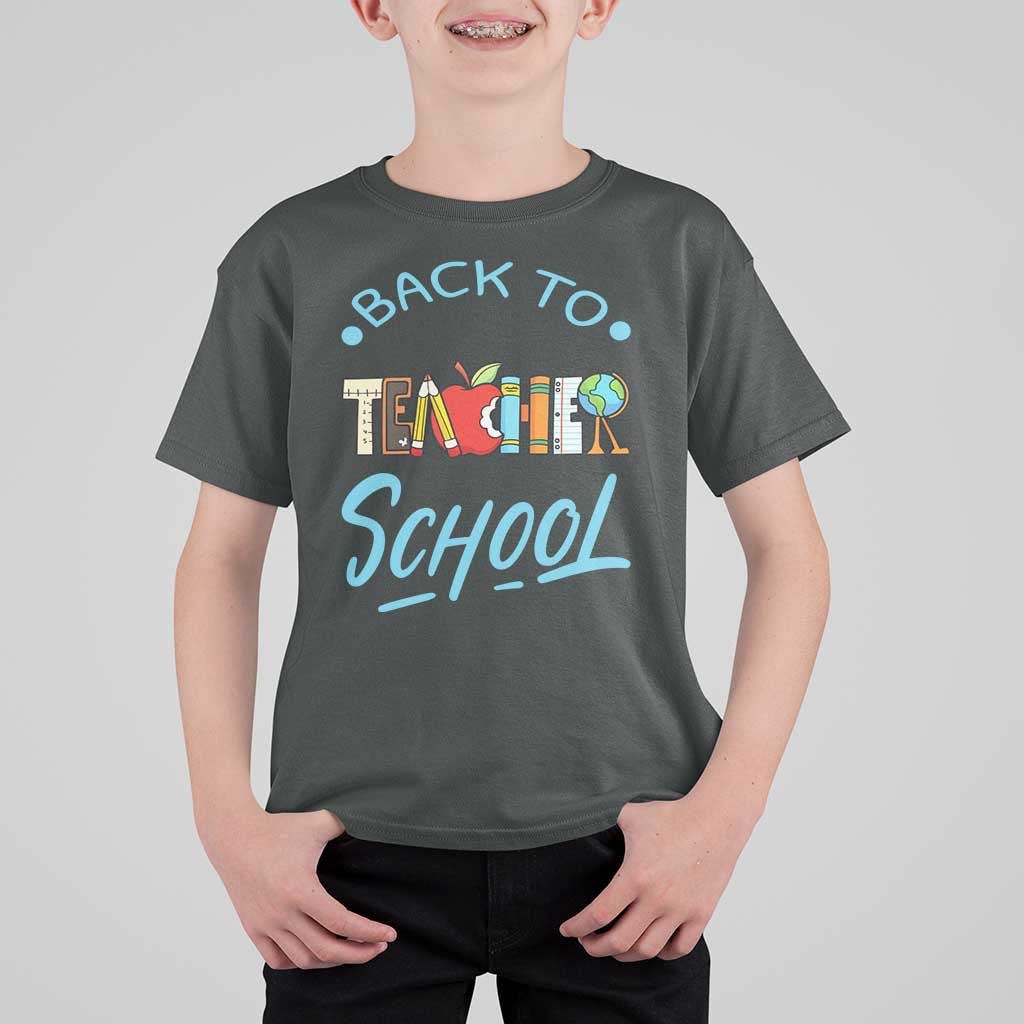Back To School Teacher Life Funny Educator Gift T Shirt For Kid - Wonder Print Shop