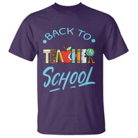 Back To School Teacher Life Funny Educator Gift T Shirt - Wonder Print Shop