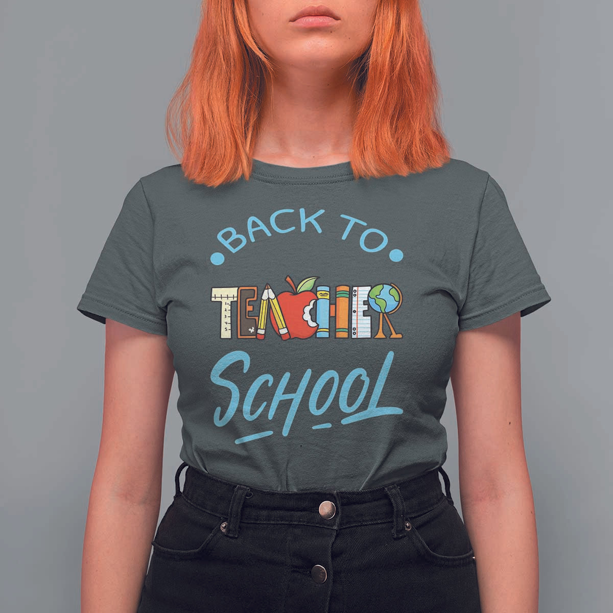 Back To School Teacher Life Funny Educator Gift T Shirt For Women - Wonder Print Shop