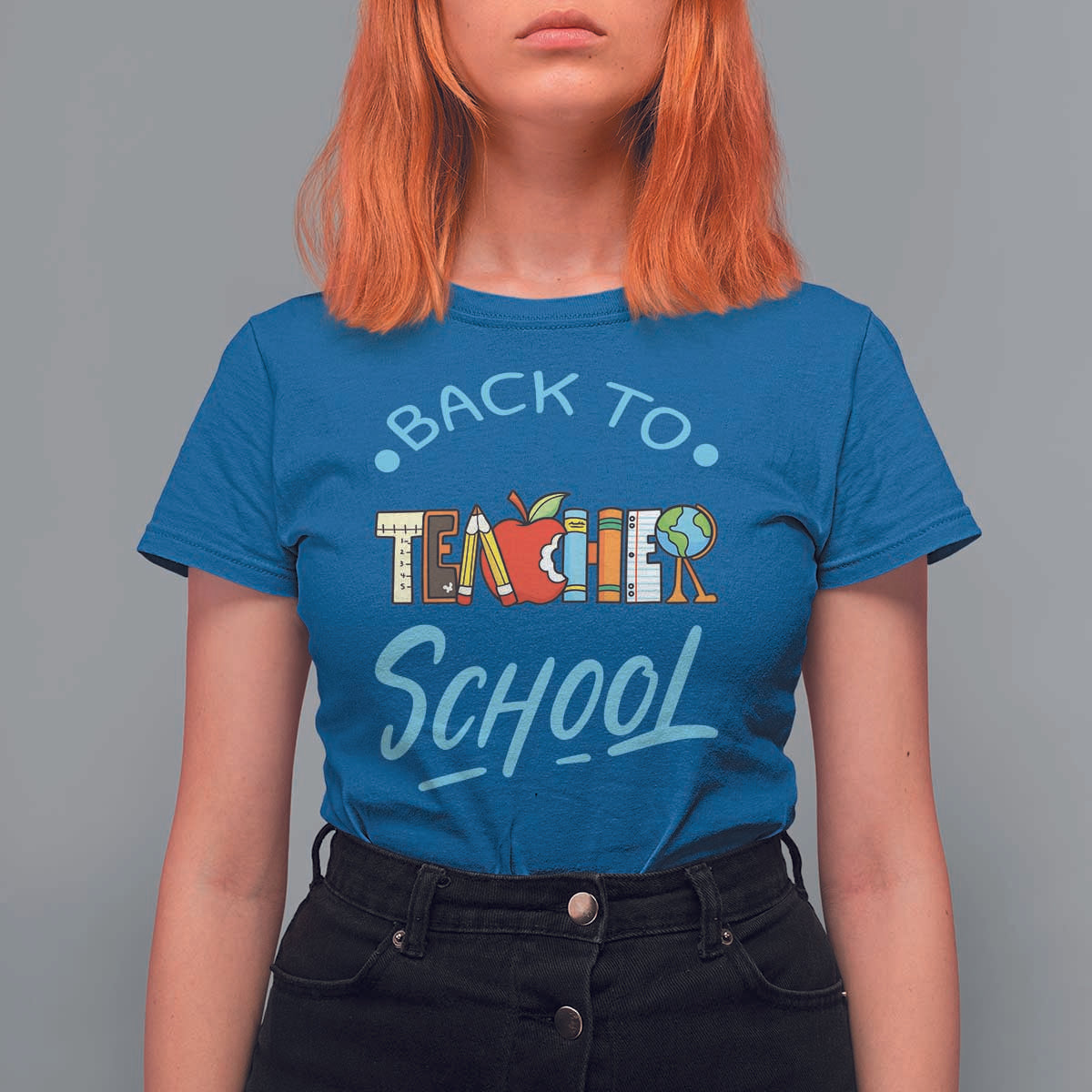 Back To School Teacher Life Funny Educator Gift T Shirt For Women - Wonder Print Shop