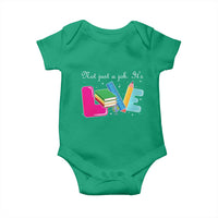 Inspirational Teacher Baby Onesie Not Just A Job Its Love - Wonder Print Shop
