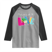 Inspirational Teacher Raglan Shirt Not Just A Job Its Love - Wonder Print Shop