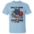 Funny Black Cat T Shirt Back To School Everything Is Fine - Wonder Print Shop