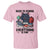 Funny Black Cat T Shirt Back To School Everything Is Fine - Wonder Print Shop