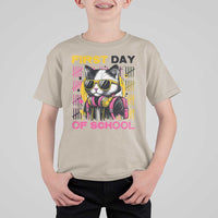 Funny Cat First Day Of School T Shirt For Kid Back To School Gift For Kids - Wonder Print Shop