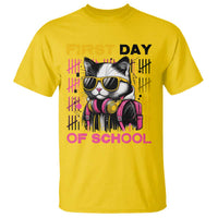 Funny Cat First Day Of School T Shirt Back To School Gift For Kids - Wonder Print Shop