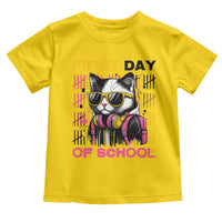 Funny Cat First Day Of School Toddler T Shirt Back To School Gift For Kids - Wonder Print Shop