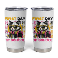 Funny Cat First Day Of School Tumbler Cup Back To School Gift For Kids