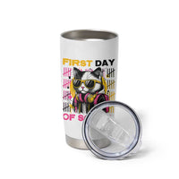 Funny Cat First Day Of School Tumbler Cup Back To School Gift For Kids