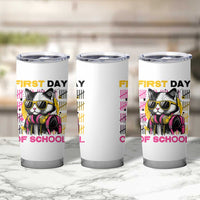 Funny Cat First Day Of School Tumbler Cup Back To School Gift For Kids