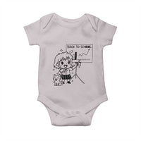 Back To school Baby Onesie Funny Teacher Teaching Cat Lover Gift - Wonder Print Shop