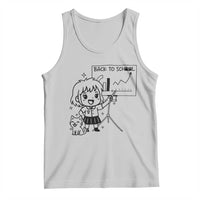 Back To school Tank Top Funny Teacher Teaching Cat Lover Gift - Wonder Print Shop