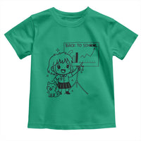 Back To school Toddler T Shirt Funny Teacher Teaching Cat Lover Gift - Wonder Print Shop
