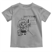 Back To school Toddler T Shirt Funny Teacher Teaching Cat Lover Gift - Wonder Print Shop